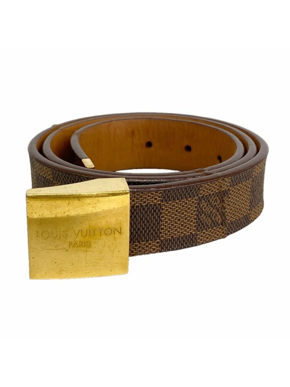Louis Vuitton Belt Damier Ceinture Carre Ebene